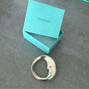 Tiffany & Co Sterling Silver Man on the Moon Baby Rattle Ring